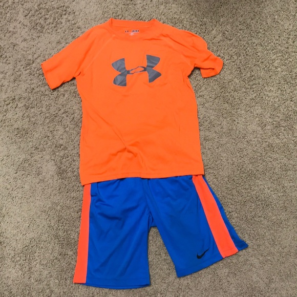 kids nike short sets